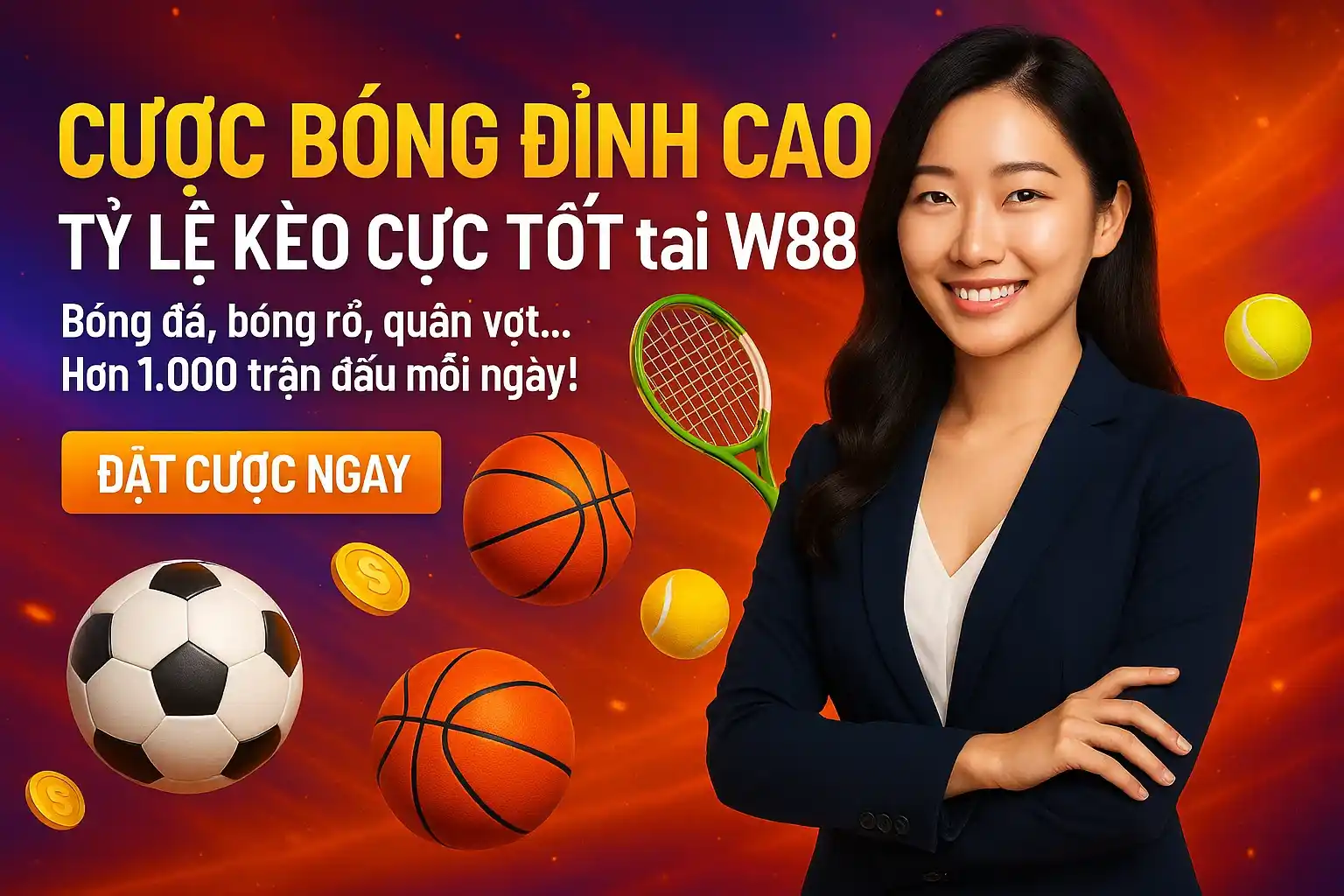 Cược Bóng Đỉnh Cao Tỷ Lệ Kèo Cực Tốt tại W88_